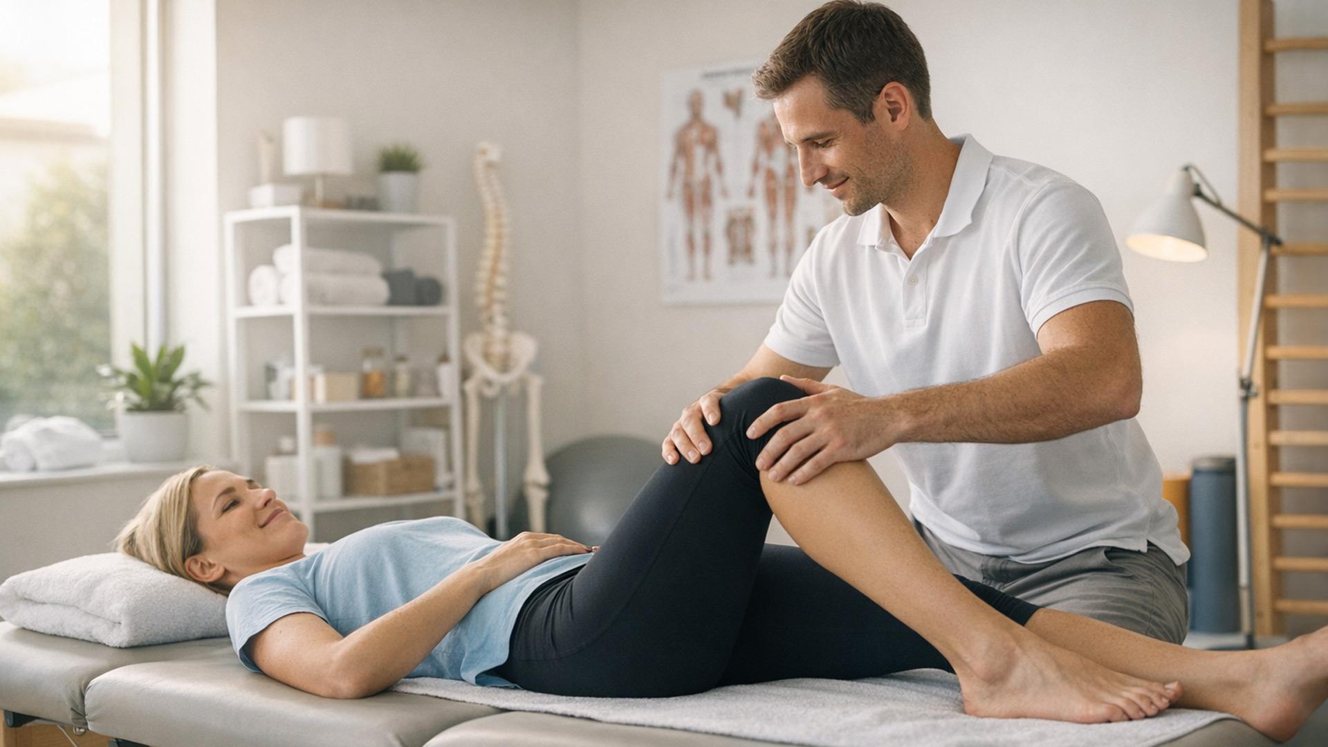 Website-Demo für eine Physiotherapiepraxis
